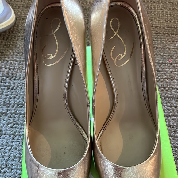 Hazel Gild Crack Sam Edelman stiletto heel - Picture 6 of 8